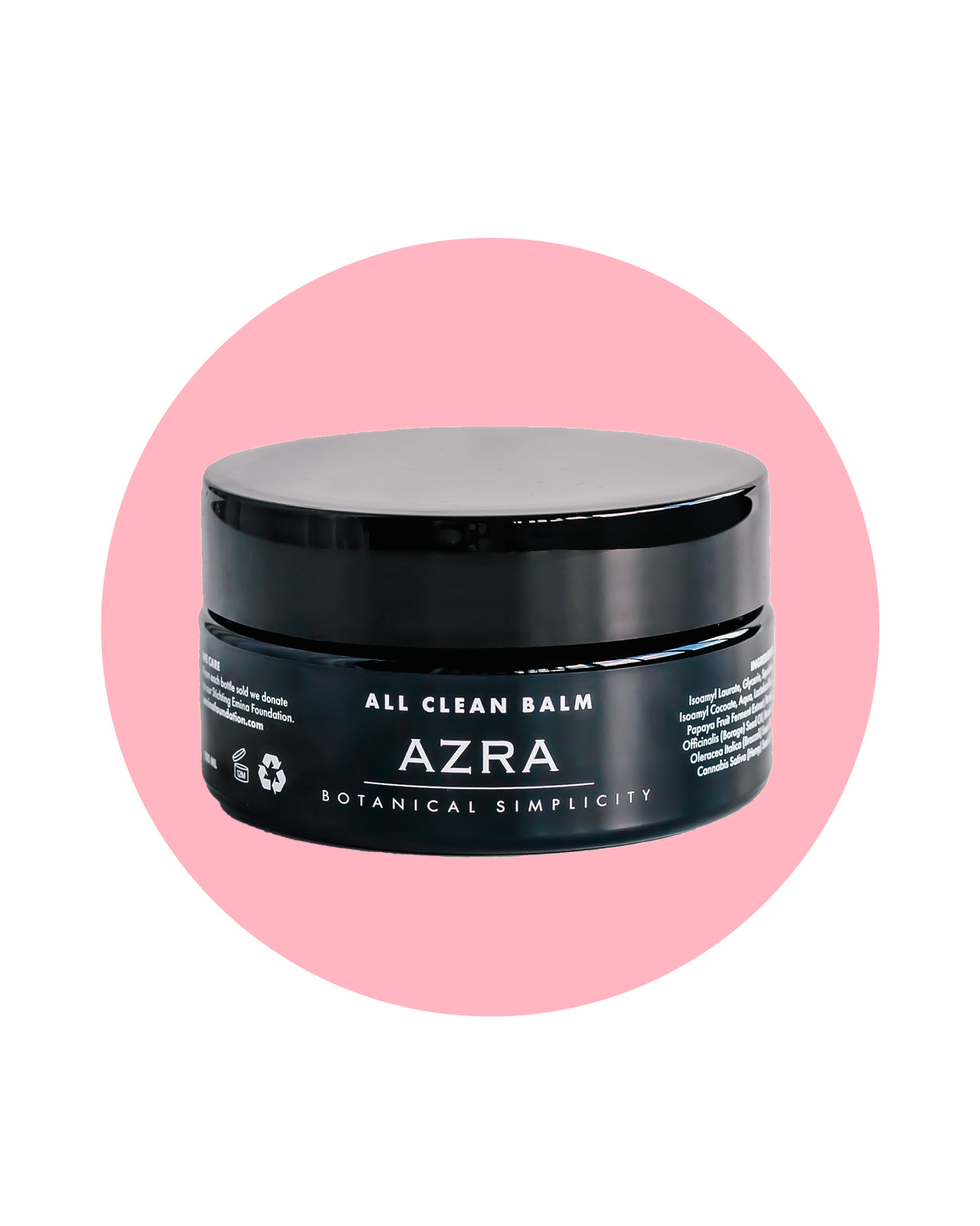 AZRA All Clean Balm – balzam za čišćenje 100 ml na ružičastoj podlozi